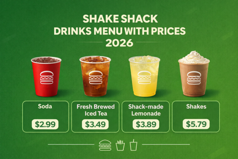 Drinks Menu With Prices 2026